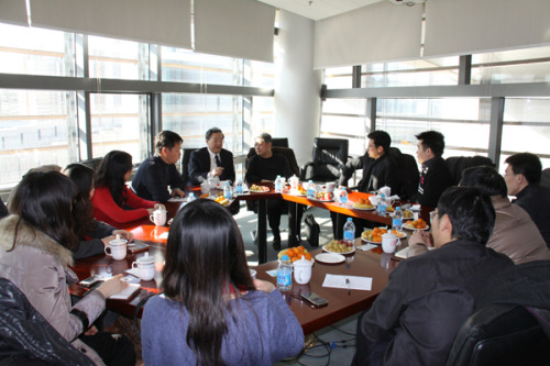 恒源祥集团董事长刘瑞旗访问北京生科院